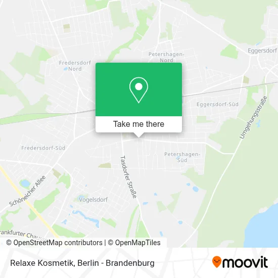 Relaxe Kosmetik map