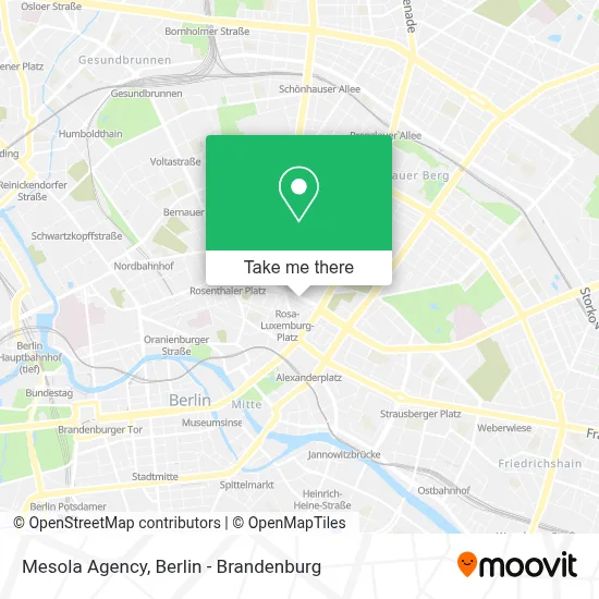 Mesola Agency map