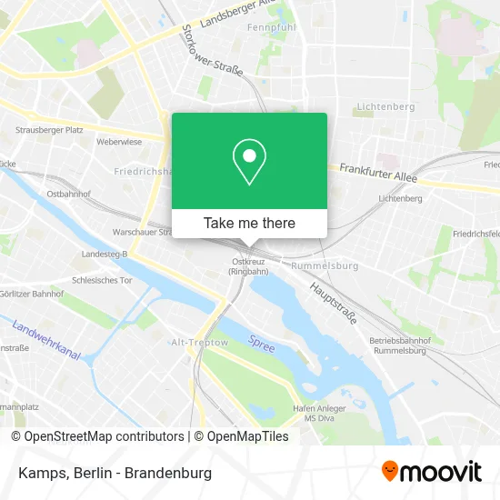 Kamps map