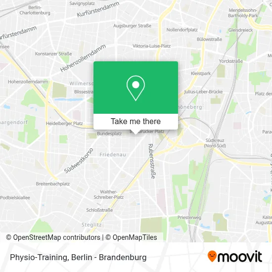 Physio-Training map