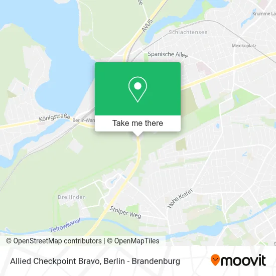 Allied Checkpoint Bravo map