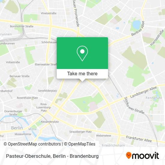 Pasteur-Oberschule map