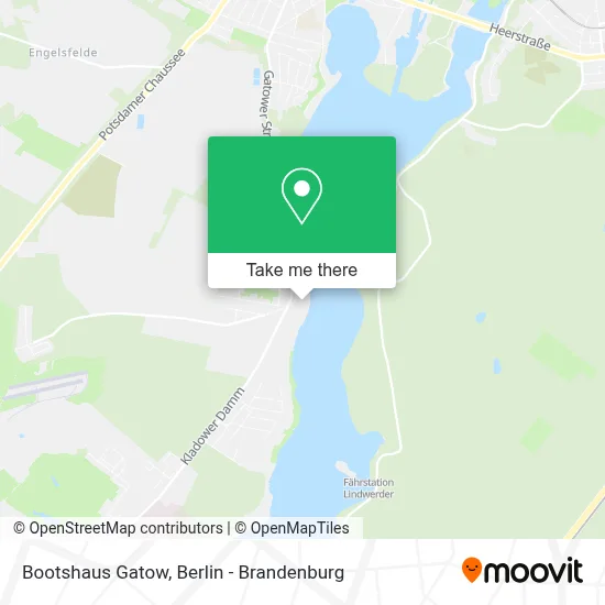 Bootshaus Gatow map