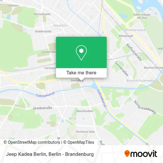 Jeep Kadea Berlin map