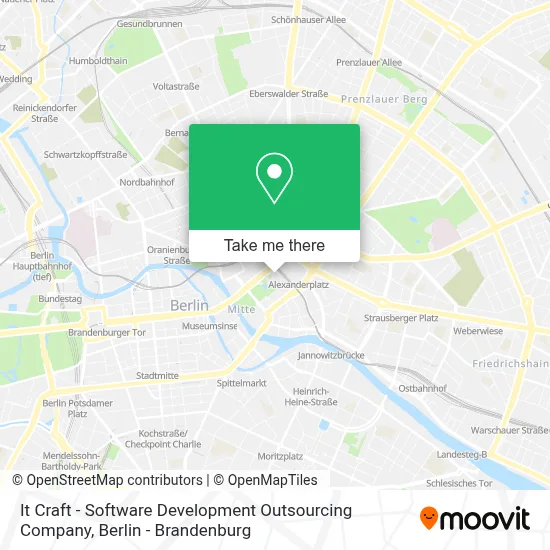 It Craft - Software Development Outsourcing Company map