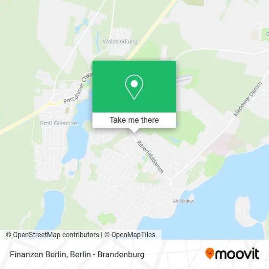Finanzen Berlin map
