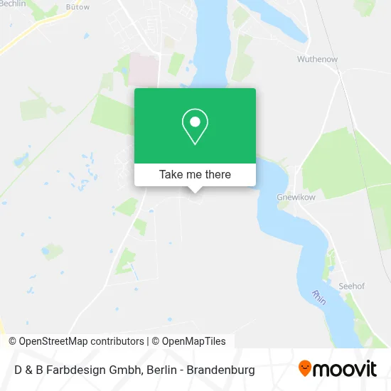 D & B  Farbdesign Gmbh map