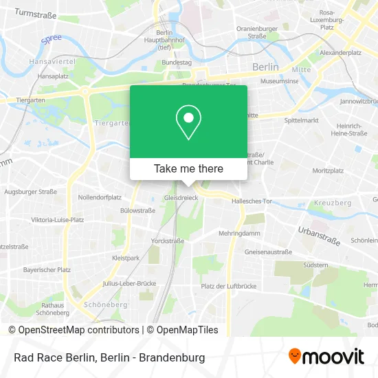 Rad Race Berlin map
