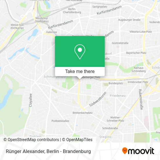Rünger Alexander map