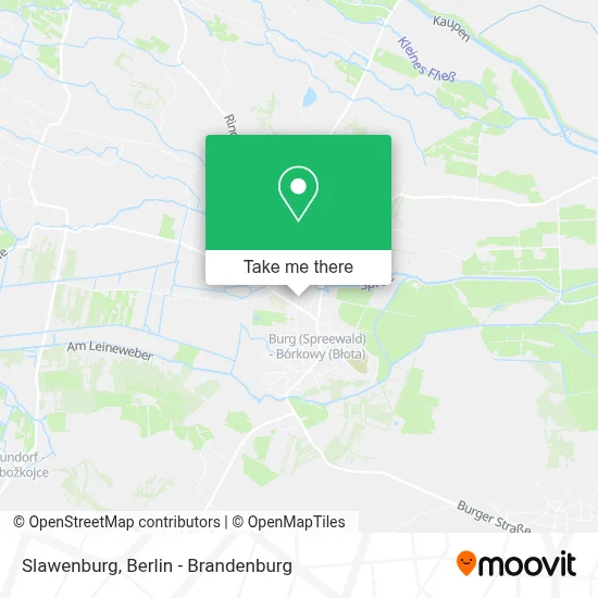 Slawenburg map