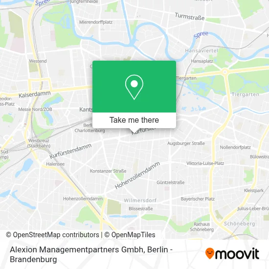 Alexion Managementpartners Gmbh map
