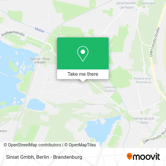 Siniat Gmbh map