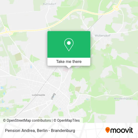 Pension Andrea map
