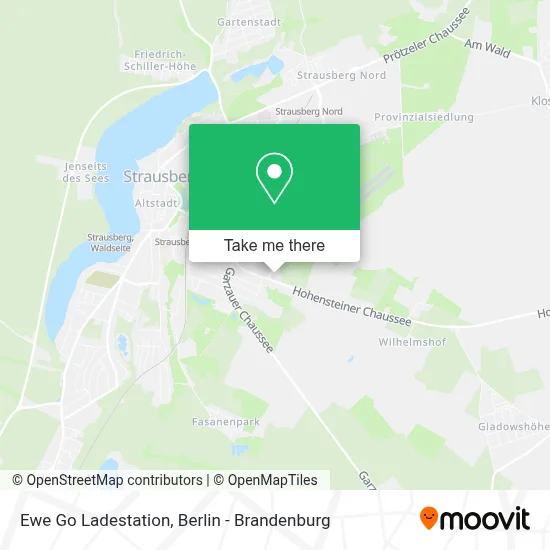 Ewe Go Ladestation map