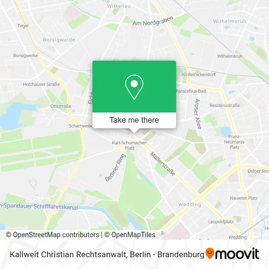 Kallweit Christian Rechtsanwalt map