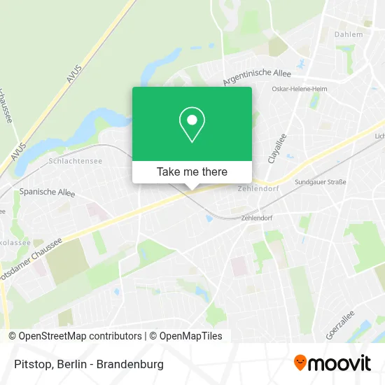 Pitstop map