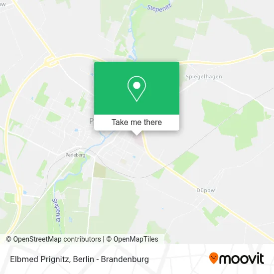Elbmed Prignitz map