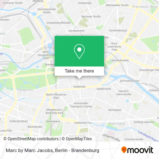 Marc by Marc Jacobs map