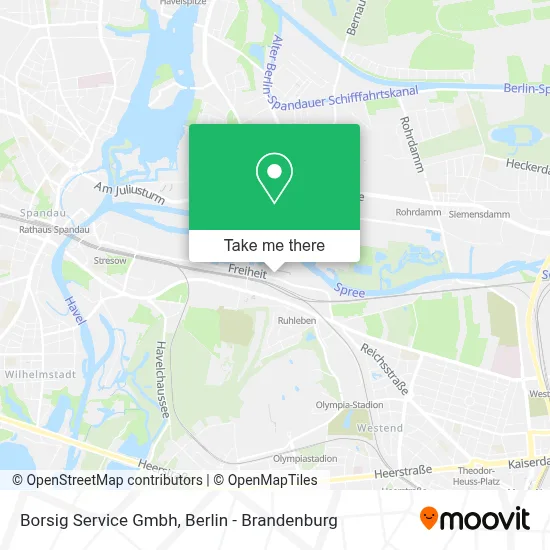 Borsig Service Gmbh map