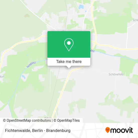 Fichtenwalde map