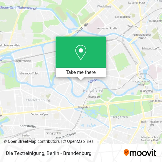 Die Textreinigung map