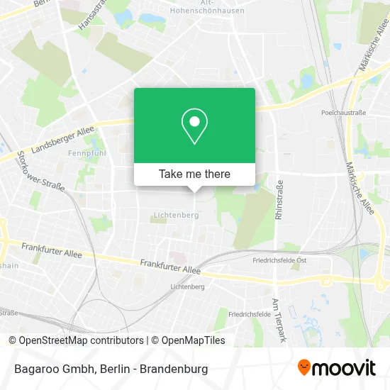 Bagaroo Gmbh map
