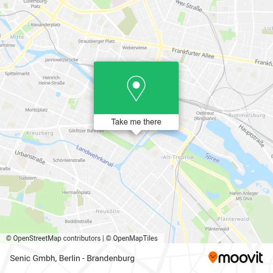 Senic Gmbh map