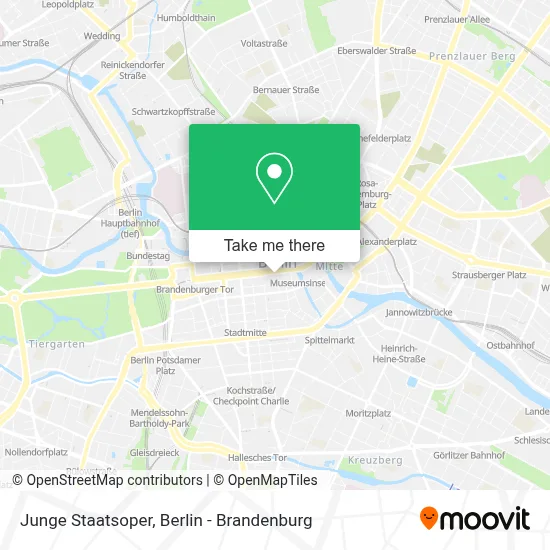 Junge Staatsoper map