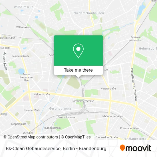 Bk-Clean Gebaudeservice map