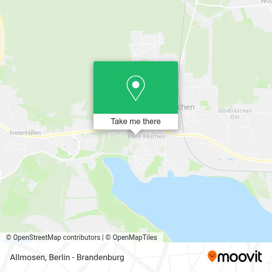 Allmosen map
