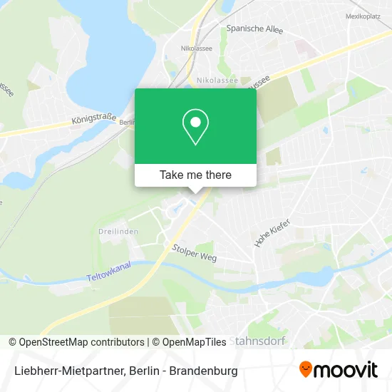 Liebherr-Mietpartner map
