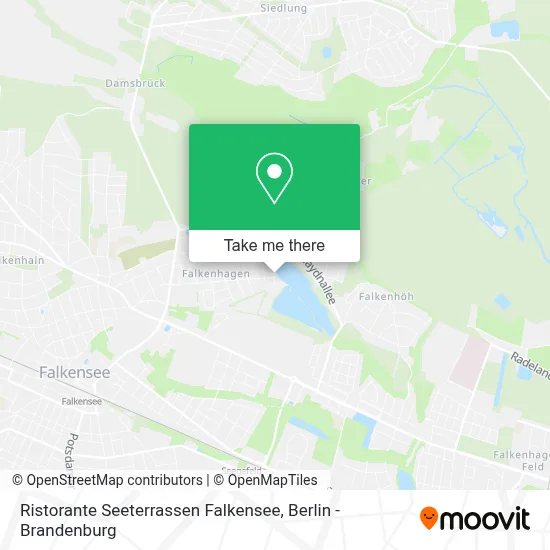 Ristorante Seeterrassen Falkensee map