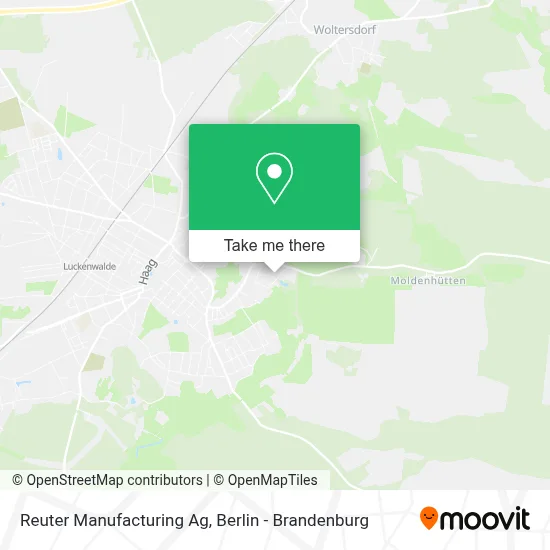 Reuter Manufacturing Ag map