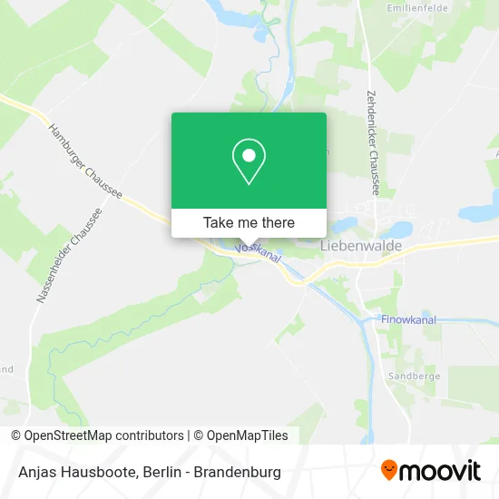 Anjas Hausboote map