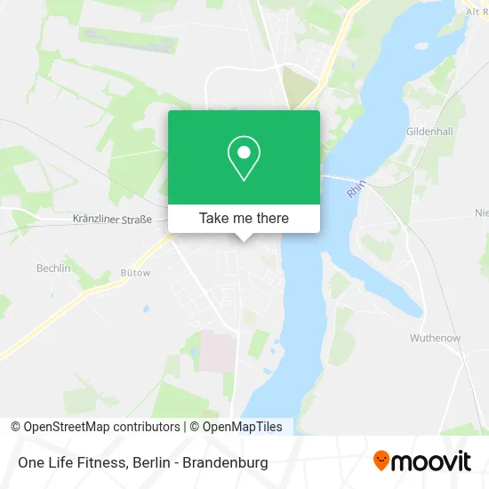 One Life Fitness map