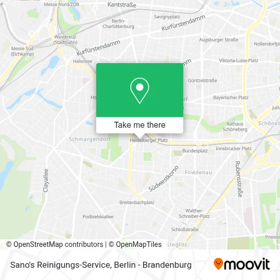 Sano's Reinigungs-Service map