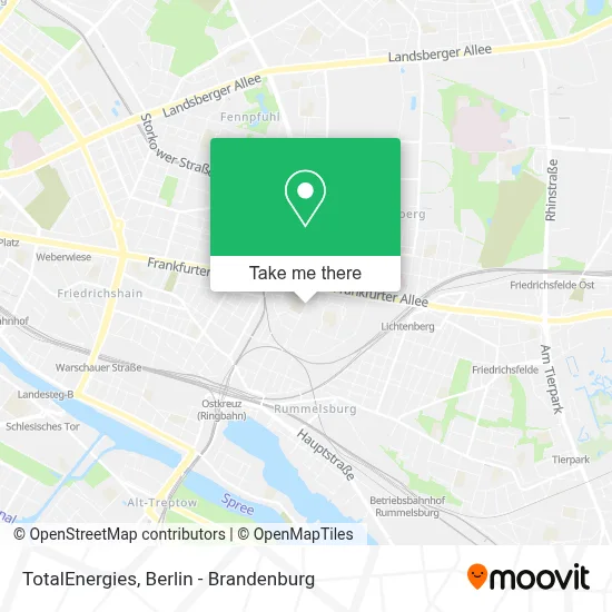 Totalenergies map