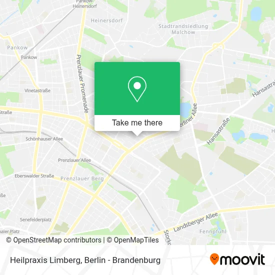 Heilpraxis Limberg map