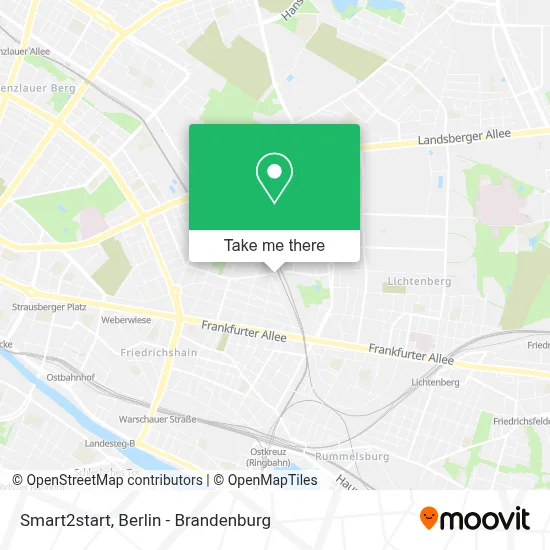 Smart2start map