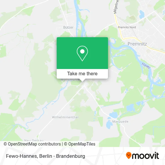 Fewo-Hannes map