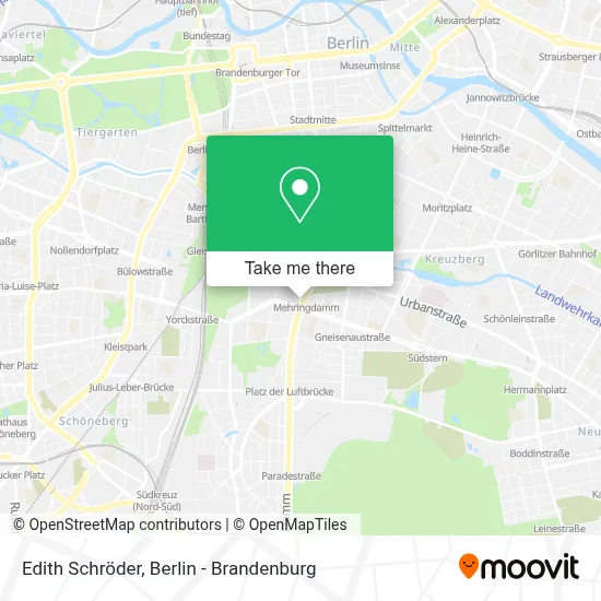 Edith Schröder map