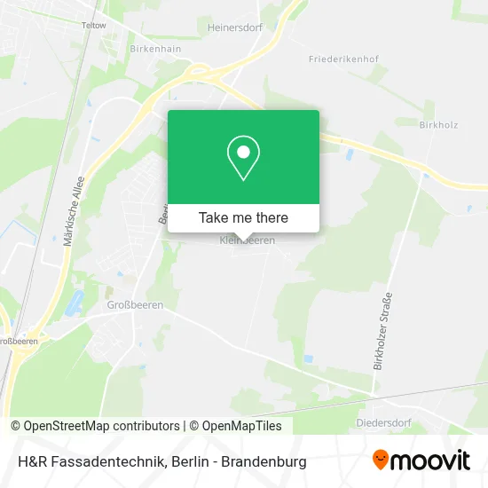 H&R Fassadentechnik map