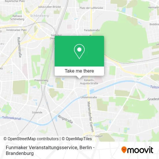 Funmaker Veranstaltungsservice map