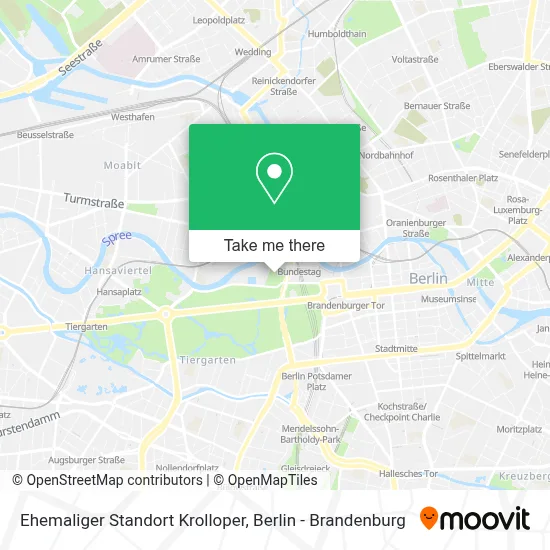 Ehemaliger Standort Krolloper map