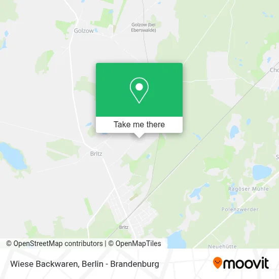 Wiese Backwaren map