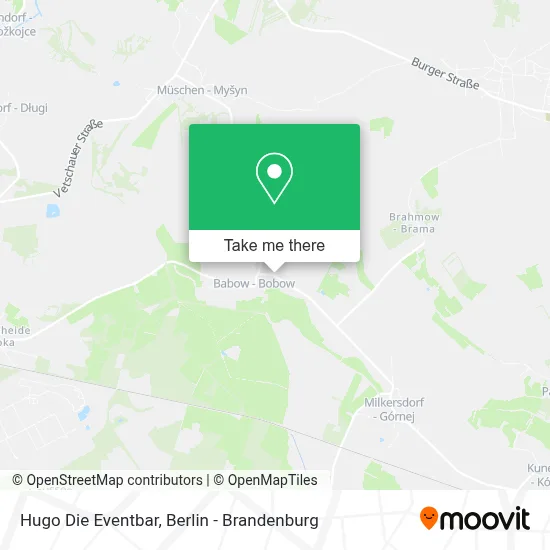 Hugo Die Eventbar map