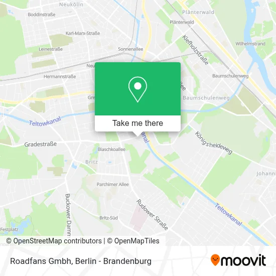 Roadfans Gmbh map