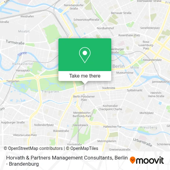 Horvath & Partners Management Consultants map