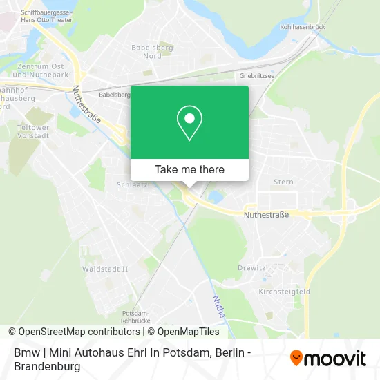 Bmw | Mini Autohaus Ehrl In Potsdam map