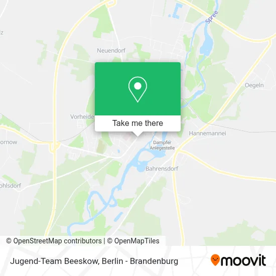 Jugend-Team Beeskow map